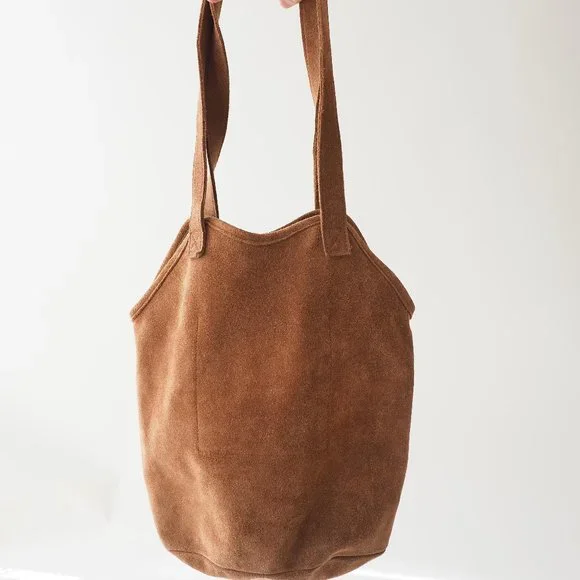 Esby Suede Fisherman Tote - Picture 3 of 4